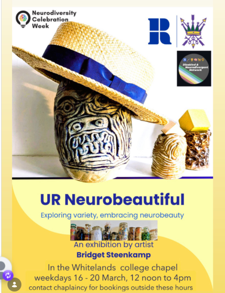 UR Neurobeautiful exhibition poster